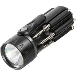 Utility Tool & Torch Black Flat